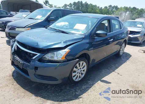 2013 Nissan Sentra Sv from USA, damaged, VIN 3N1AB7AP7DL694832